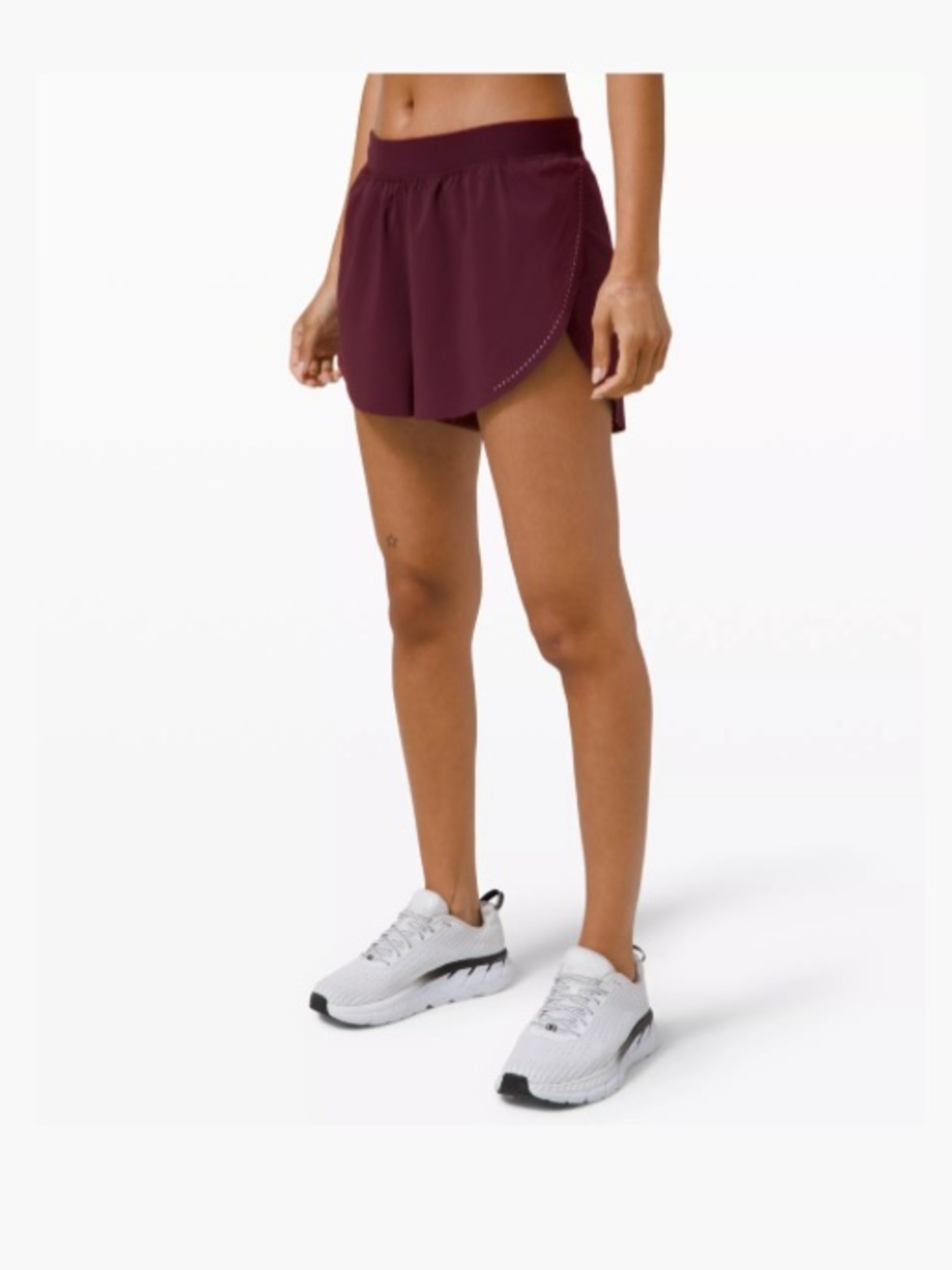 lululemon athletica Find Your Pace 3’ Lined Shorts in Cassis